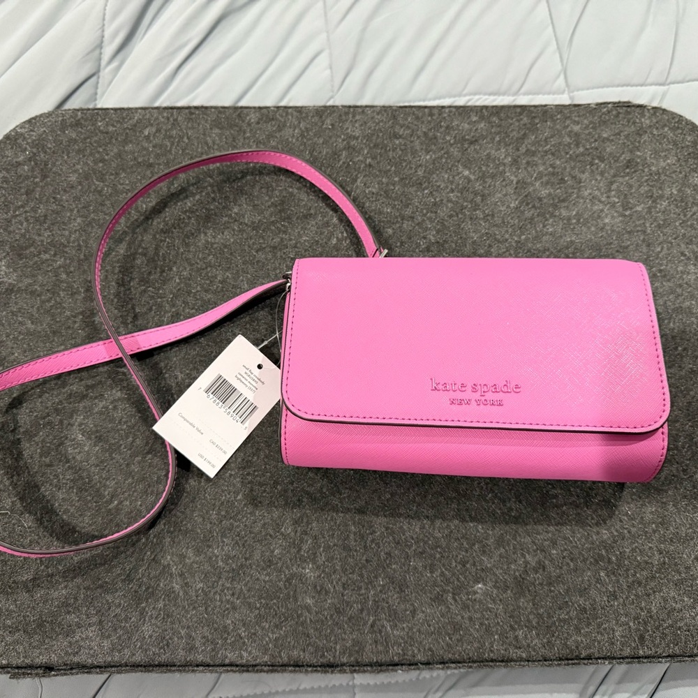Kate Spade Vibrant Pink Crossbody Bag